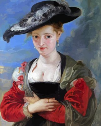 Portrait Of Susanna Lunden By Rubens diamond painting