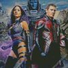 Psylocke And X Men Apocalypse Characters diamond painting