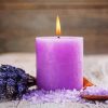 Purple Candle Meaning diamond painting