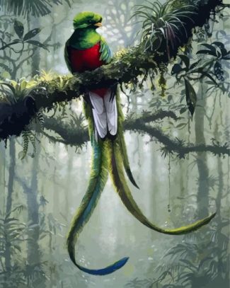 Quetzal Art diamond painting