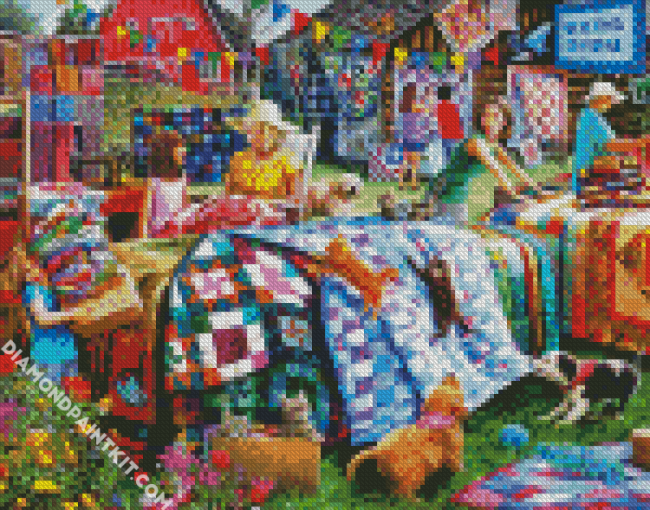 Quilting Festival diamond painting