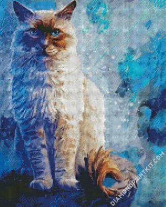 Ragdoll Cat Art diamond painting