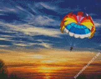 Rainbow Parachute diamond painting