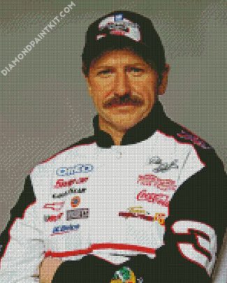 Ralph Dale Earnhardt diamond painting