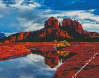 Red Rock Sedona diamond painting