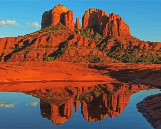 Red Rock Sedona Arizona diamond painting