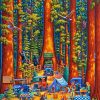 Redwood National Park diamond painting