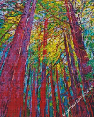 Redwoods Art diamond painting