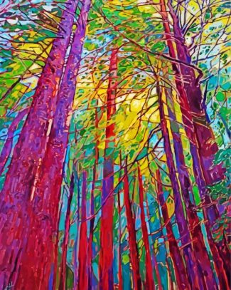 Redwoods Art diamond painting