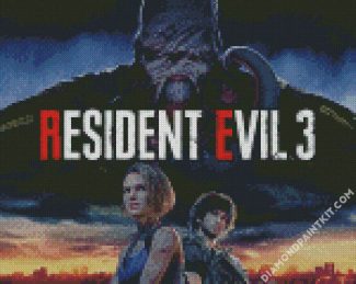 Resident Evil 3 diamond painting