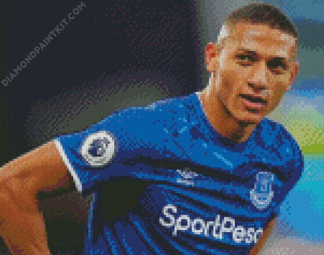 Richarlison De Andrade Everton diamond painting