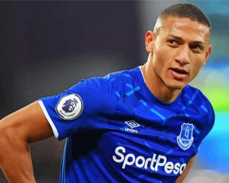 Richarlison De Andrade Everton diamond painting