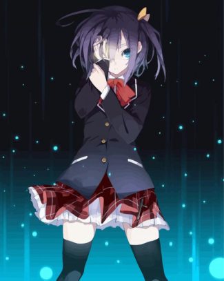 Rikka Anime Character diamond painting