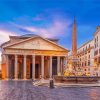 Roma Pantheon Temple diamond painting