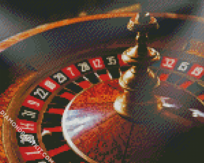 Roulette Game Casino diamond painting