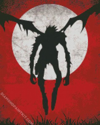 Ryuk Silhouette diamond painting