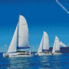 Sailing Catamarans diamond painting