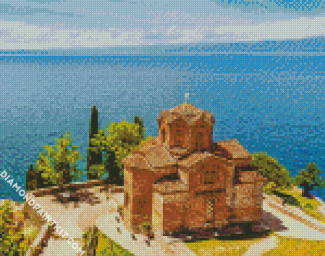 Saint John The Theologian Church Ohrid diamond painting