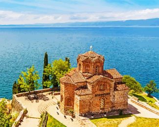 Saint John The Theologian Church Ohrid diamond painting