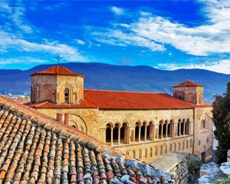 Saint Sophia Church Ohrid diamond painting