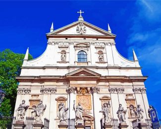 Saints Peter And Paul Church Krakow diamond painting