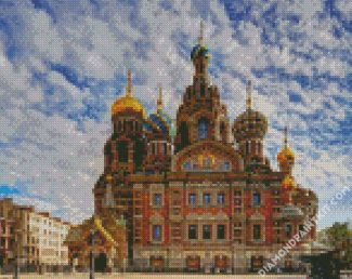 Savior On The Spilled Blood Petersburg diamond painting