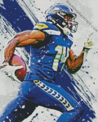 Seahawks Player diamond painting