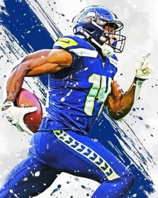 Seahawks Player diamond painting