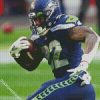 Seattle Seahawks Player diamond painting