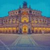 Semperoper Dresden Opera House diamond painting