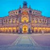 Semperoper Dresden Opera House diamond painting