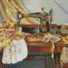 Sewing Machine diamond painting