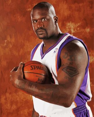 Shaq Basketball Player diamond painting