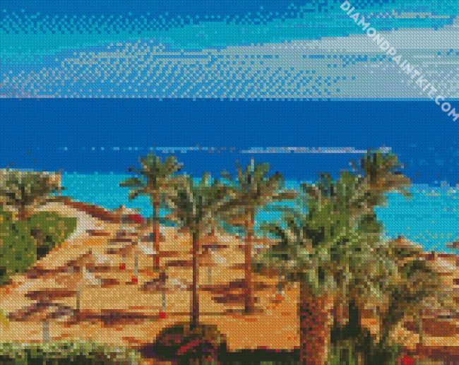 Sharam Sheikh Egypt diamond painting