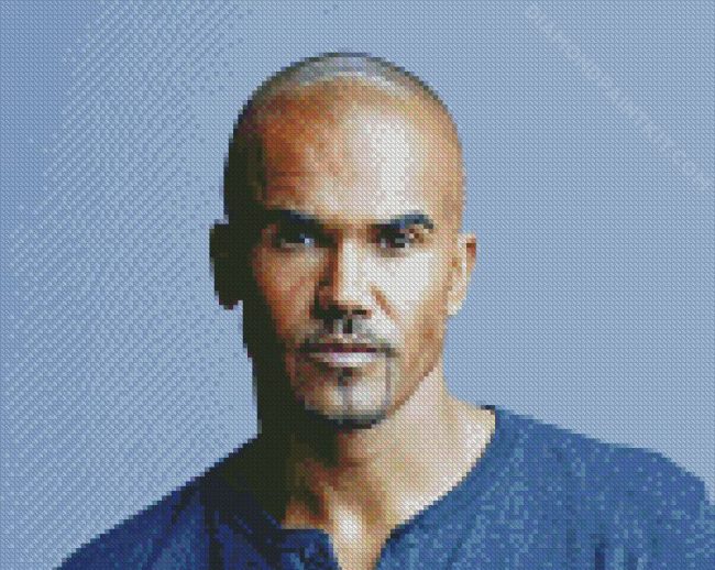 Shemar Moore diamond painting