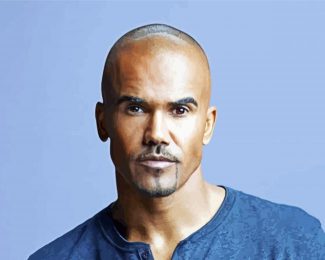 Shemar Moore diamond painting