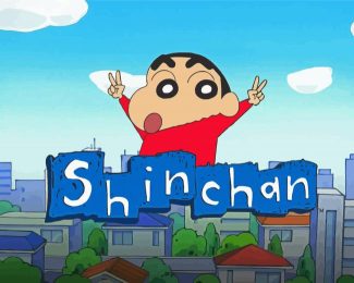 Shinnosuke Nohara Shin Chan Cartoon diamond painting