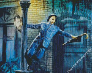 Singing In The Rain Movie diamond painting