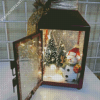 Snowy Christmas Lantern diamond painting