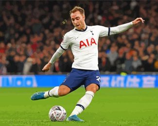 Soccer Player Christian Eriksen diamond painting