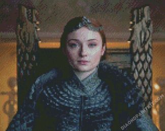 Sophie Turner GOT diamond painting