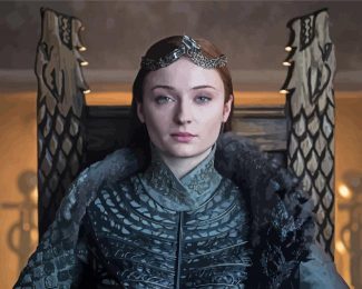 Sophie Turner GOT diamond painting