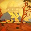 South West Africa Pierneef Art diamond painting