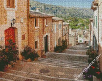 Spain Pollenca Majorca diamond painting