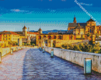 Spain Cordoba City diamond painting