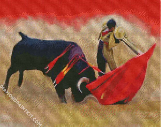 Spanish Bullfighter diamond painting