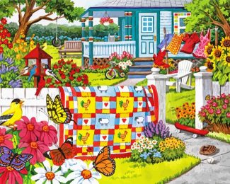 Spring Garden diamond painting