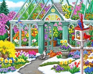 Spring In Bloom diamond painting