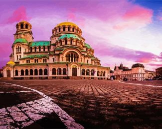 St Alexander Nevsky Cathedral diamond painting