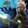 Star Wars Character Ahsoka diamond painting